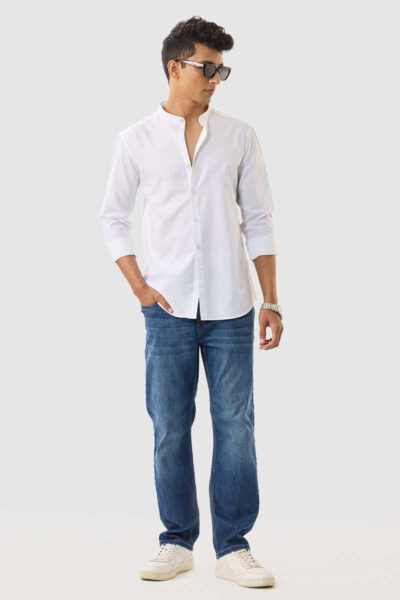 Slim core White Shirt - Image 3