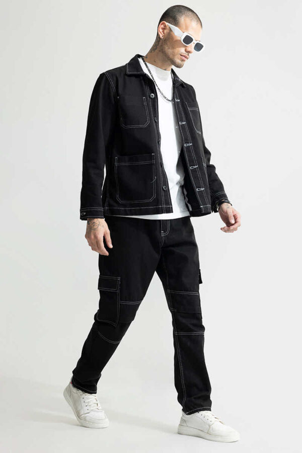 Buzzer Black Baggy Fit jeans - Image 4