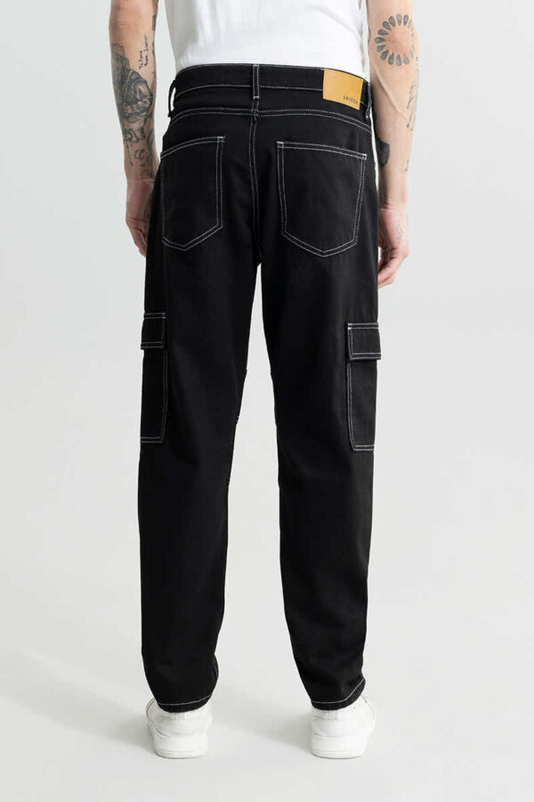 Buzzer Black Baggy Fit jeans - Image 2