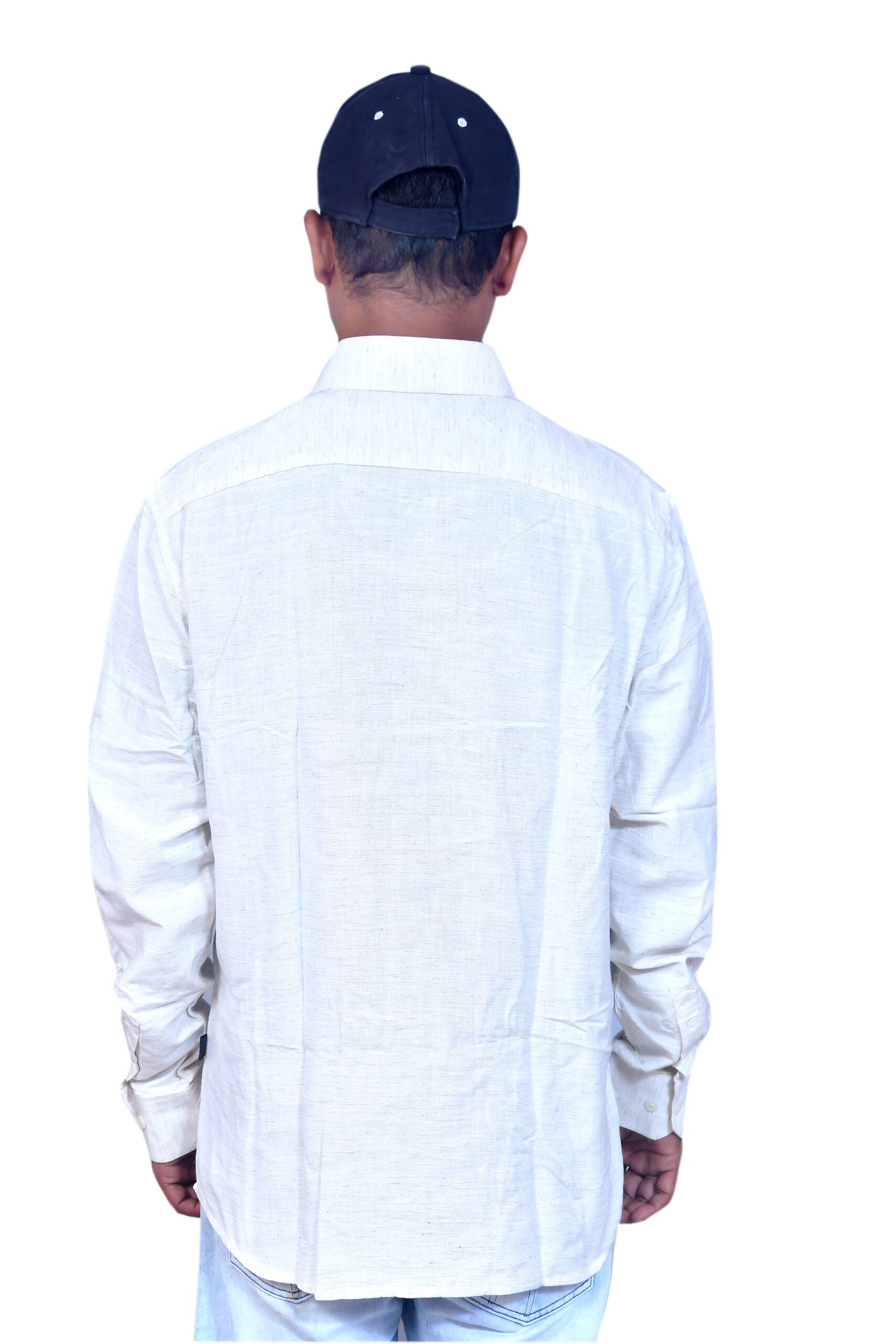 Slim fit pure linen shirt - Image 4
